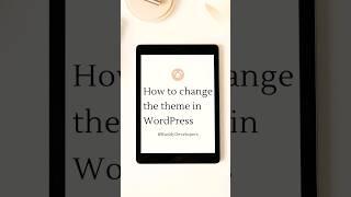 How to add/change theme in a WordPress website? #wordpress #wordpresstutorial #tutorial #website