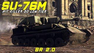 Esse tanque é ideal para quem está começando | SU-76M War Thunder | gameplay PT - BR