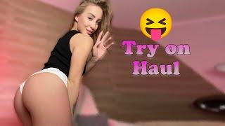 Transparent or See through Lingerie and Clothes Haul | Try on Haul