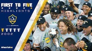 #FirstToFive: 2002 MLS Cup Highlights | Carlos Ruiz' golden goal winner gives LA their first