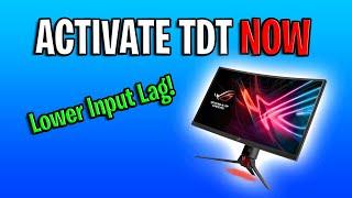 This UNKNOWN Monitor Tweak REDUCES Input Lag!