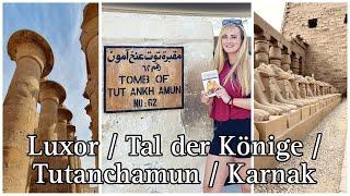 Ägypten, Luxor / Grab des Tutanchamun / Tal der Könige und Karnaktempel