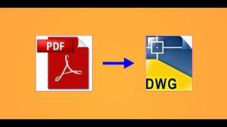 PDF TO DWG CONVERSION WITH ACTUAL SCALE IN AUTOCAD | AUTOCAD PDF TO DWG  |  CIVIL ENGINEERING ONLINE