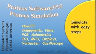 Introduction to Proteus | How to use the software | How to simulate the circuits?