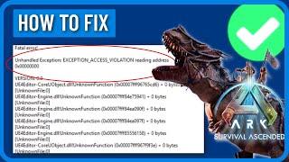 How to Ark Survival Ascended Fatal Error (Fixed)