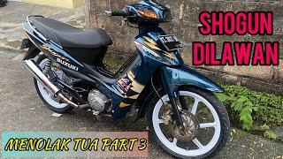 RESTORASI & MODIFIKASI MINIMALIS || SHOGUN KEBO 110 TAHUN 1997 || PART 3