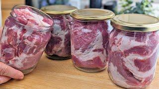 If I had known these recipes before, I would never have bought sausage from the store! Meat in a jar