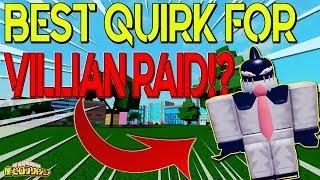 [NEW CODE!] BEST QUIRK FOR VILLAIN RAID MODE!? |BOKU NO ROBLOX REMASTERED!? | ROBLOX |
