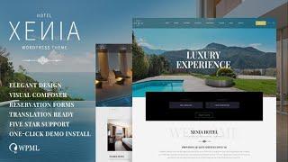 Hotel Xenia - Resort & Booking WordPress Theme Free Download