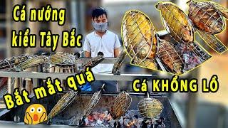 Cá Chiêm "Khổng Lồ" Nướng Kiểu Tây Bắc Độc Lạ Trên Phố Sài Gòn, 2 Người Ăn Không Hết