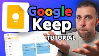 Google Keep for BEGINNERS Tutorial (2024)