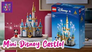 LEGO Disney - Mini Disney Castle 40478 Release Date