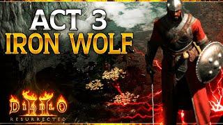 Is the Act 3 Iron Wolf still "THE LAUGHING STOCK" of Diablo 2 Mercenaries??? - Patch 2.4 D2R