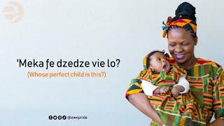 Ewe Lullaby - TOBOLI (Dzedzevi). Lyrics [Ewe + Eng.] African Culture