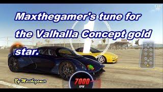 CSR 2 | CSR Racing 2, Maxthegamer's Tune for Valhalla Concept Gold Star