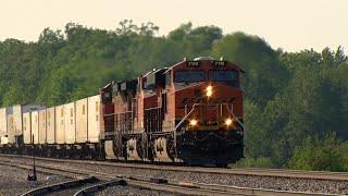 BNSF Intermodal at Lincoln, MN.