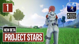 PROJECT STARS Mobile Gameplay NEW OPEN BETA - MMORPG