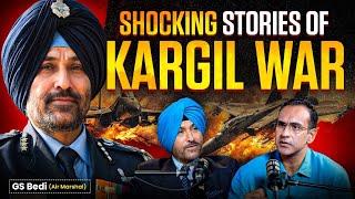 Unbelievable Stories Of Kargil War and Role of Air Force To Protect India Ft. Air Marshal GS Bedi