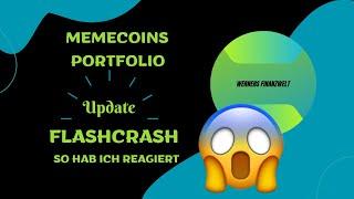 Memecoin Portfolioupdate I Krypto Flashcrash - Das Portfolio blutet! Was tun?