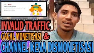 APA ITU TRAFFIC INVALID atau TRAFFIC TIDAK VALID YOUTUBE ??? Dan dampak buat channel youtube