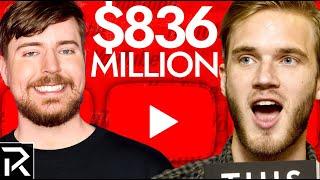 The Biggest YouTube Channels Right Now Are Making Shocking Amounts Of Money