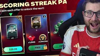 We Opened Every Scoring Streak Pack to Try and Get an UTOTS and Packed 3x 99's in FC Mobile!