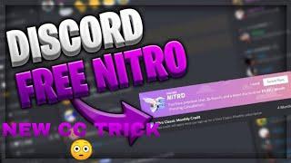 HOW TO GET DISCORD NITRO FOR FREE (WITHOUT CC) NEW CC - 2021 NEW TRICK