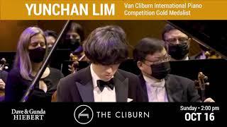 Yunchan Lim, Van Cliburn International Piano Competition Gold Medalist - Sunday, October 16, 2:00pm