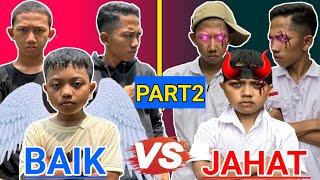 GENG BOCIL BAIK VS GENG BOCIL JAH4T PART 2! | Drama Parodi | Mikael TubeHD