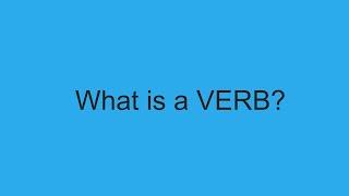 What is a Verb?