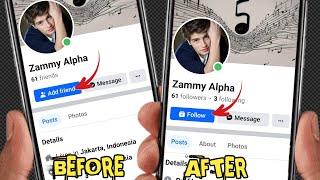 Facebook Followers Settings 2024 | How to add a Follow Button on Facebook Profile 2024