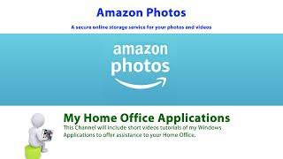 Tutorial for Amazon Photos