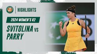 Svitolina vs Parry Round 2 Highlights | Roland-Garros 2024