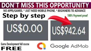 Google AdMob 101: Beginner's Guide to Earning Money 2024 | Earn Passive Income with Google AdMob