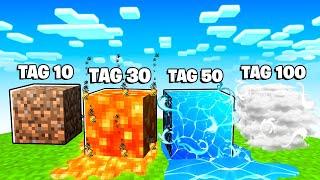 100 TAGE IN EINEM ELEMENT CUBE LEBEN!