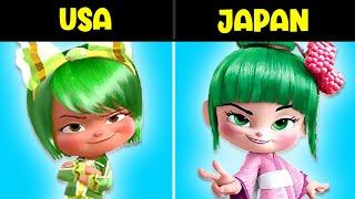 These Animated Characters Were Totally Different in Other Countries...