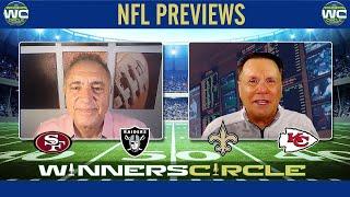 NFL Preseason Picks: Kansas City Chiefs vs. New Orleans & San Francisco 49ers vs. Las Vegas Raiders