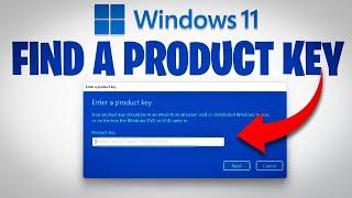 How to Find Windows 11 Product Key  (3 Ways) Windows Key Finder