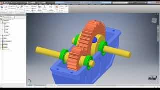 Creating Power Transmission components with Design Accelerator (Autodesk Inventor 2016)