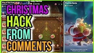 Christmas Hack using your crazy comment - Whiteout Survival