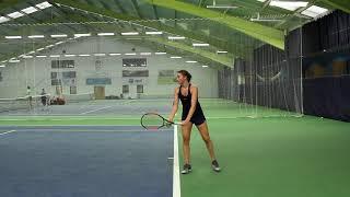 Erin Richardson US College Tennis Video