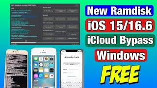 New Free Ramdisk tool for iCloud Bypass iOS 15/16