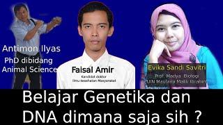 Belajar Genetika dan DNA dimana saja sih ?