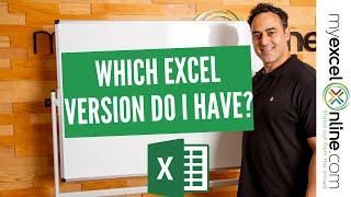 Which Excel version do you have?