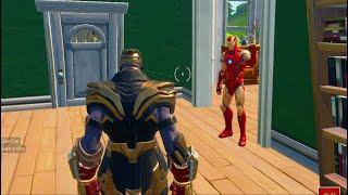 Thanos & Iron Man Become Friends In Fortnite