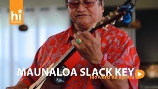 Ledward Kaapana - Maunaloa Slack Key (HiSessions.com Acoustic Live!)