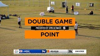 Double Game Point: Team Japan vs. Team Belgium Open