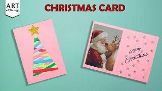 DIY Christmas Card | Christmas Card | Christmas Greeting Cards | Simple Card Making | @VENTUNOART