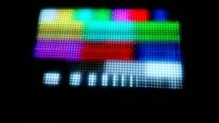 NBSC Colour televisor - RGB matrix 32x63 pixels NBTVA montor