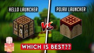 Pojav Launcher VS Hello Launcher | Ultimate Comparision | #minecraftjava #pojav #minecraft